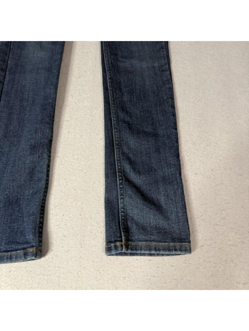 Carhartt Jeans Womens Size 2 Regular Slim Fit Dark Wash Stretch Blue Denim - Picture 3 of 14